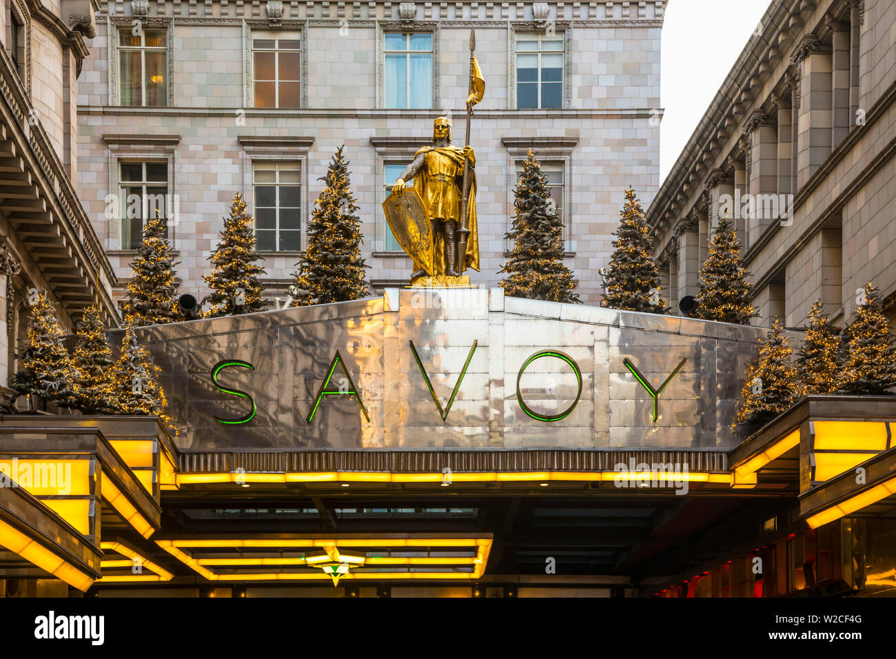 Savoy Hotel, Stand, London, England Stock Photo Alamy