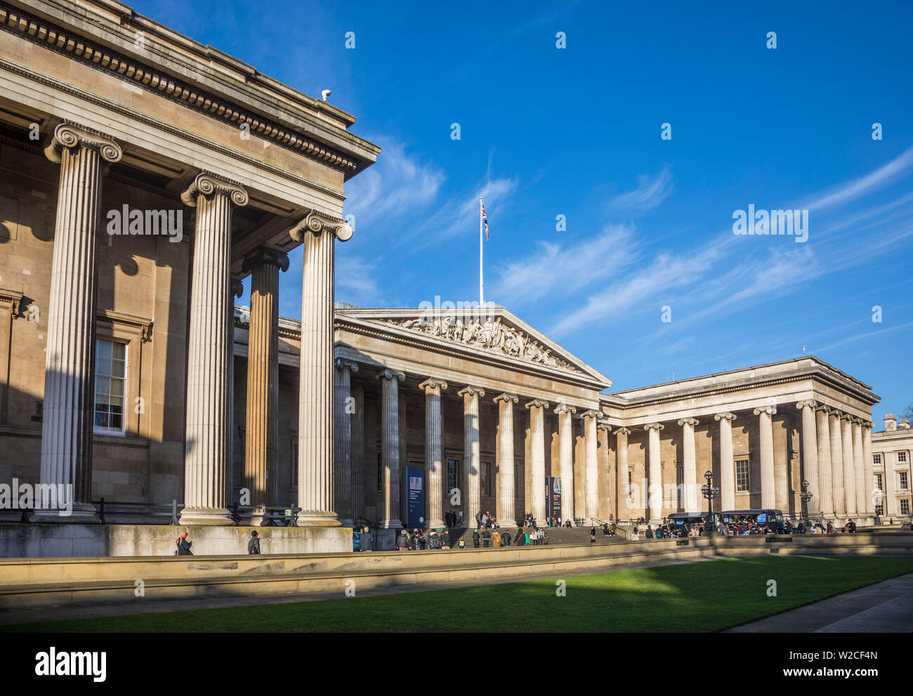 British Museum, Bloomsbury, London, England Stock Photo