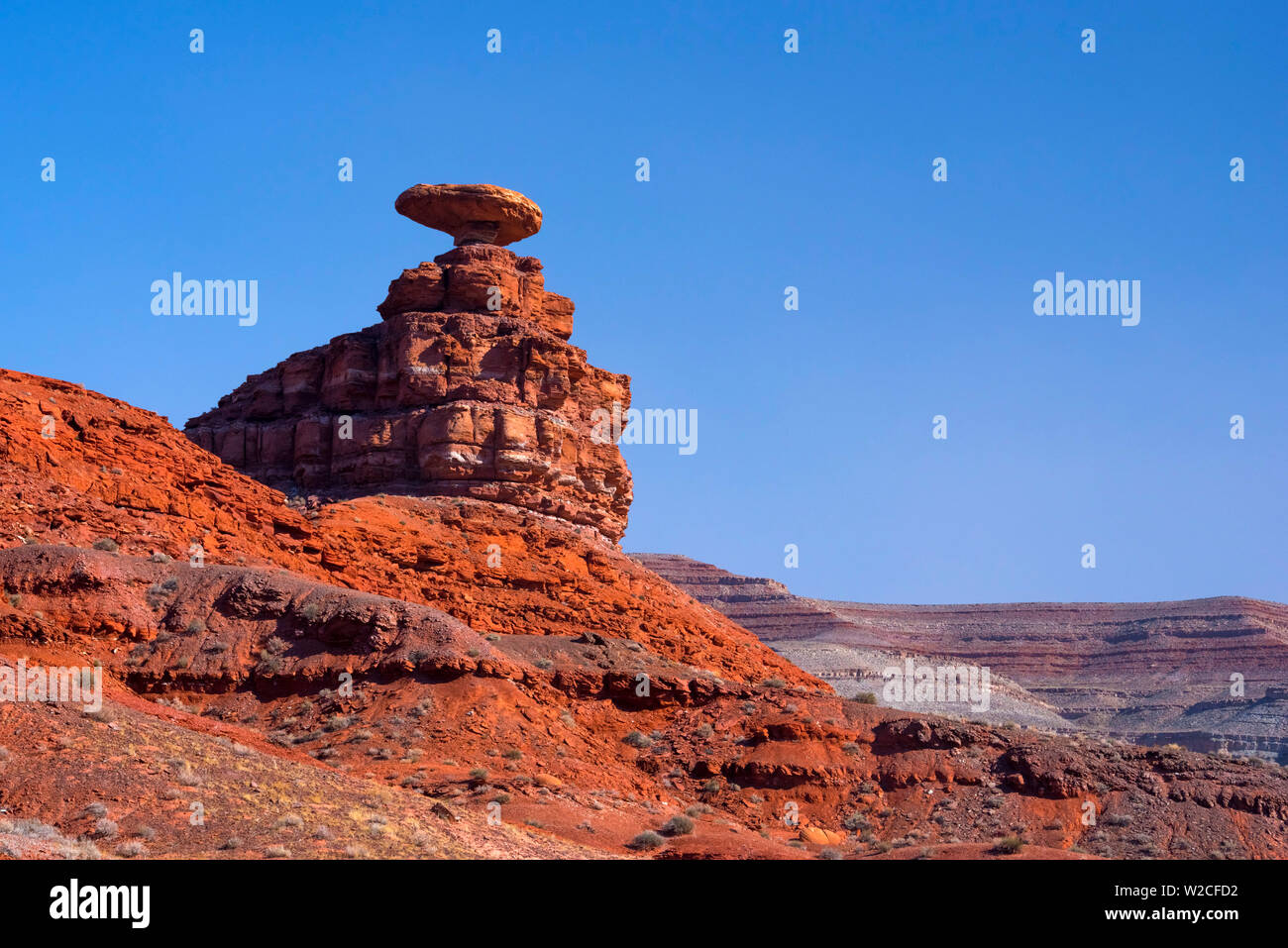 USA Utah Mexican Hat Stock Photo Alamy