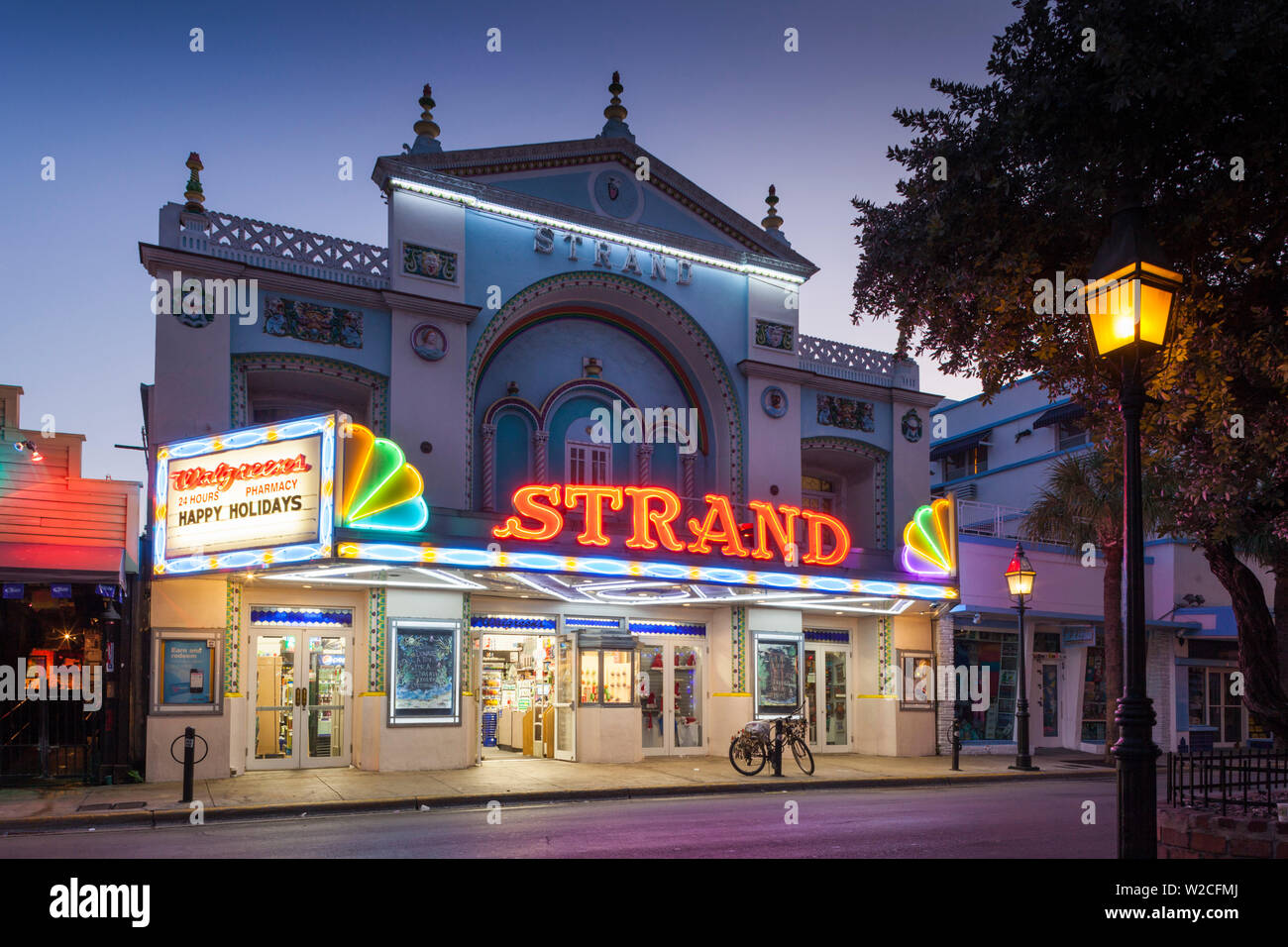 USA, Florida, Florida Keys, Key West, former Starnd Theater Stock Photo