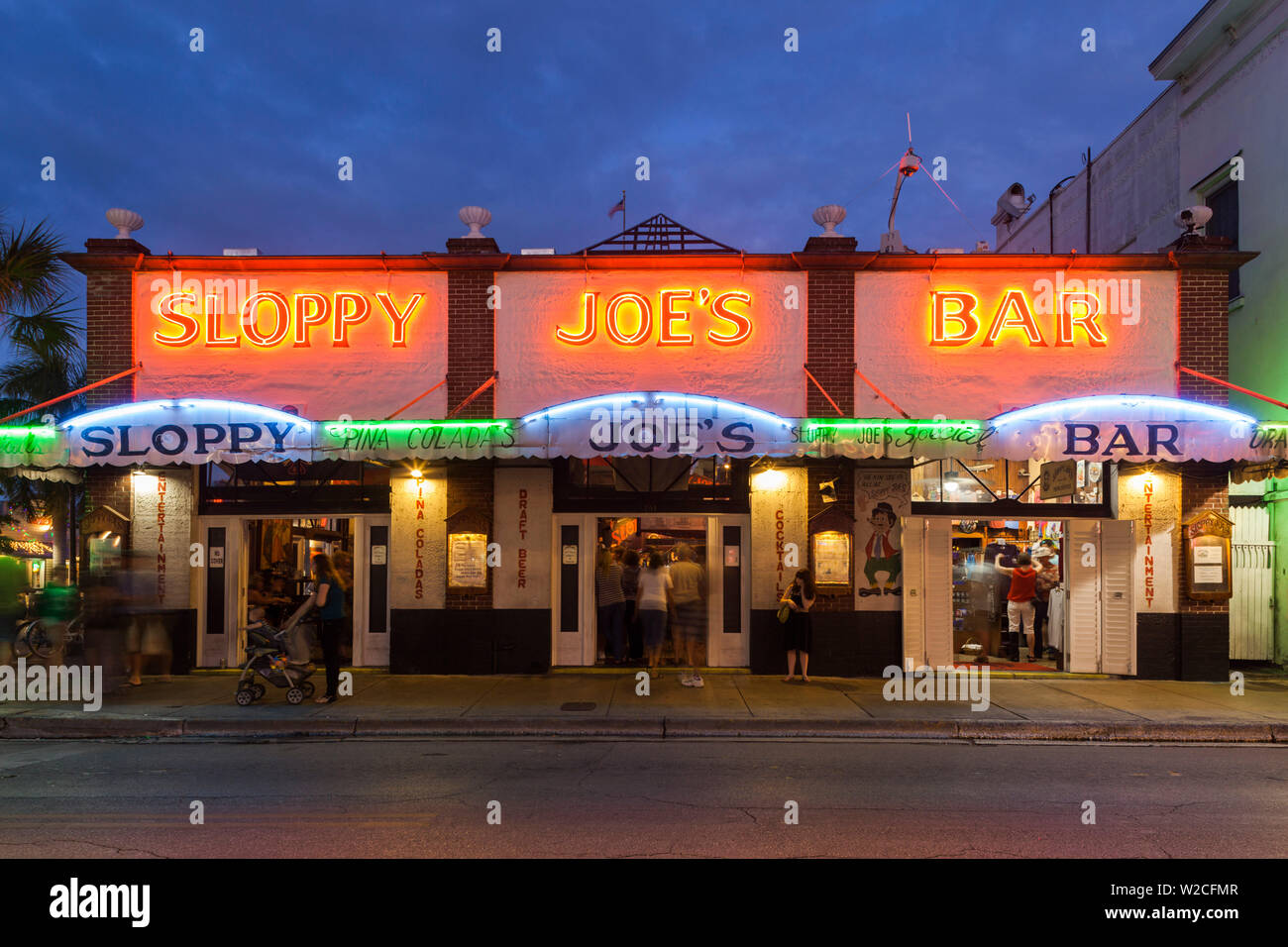 USA, Florida, Florida Keys, Key West, Sloppy Joe's Bar Stock Photo