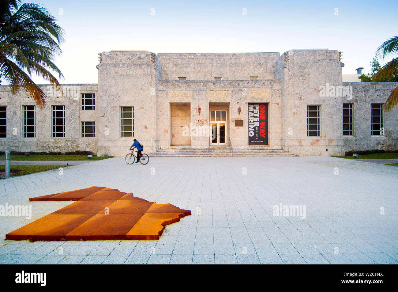 Florida, Miami Beach, Bass Museum Of Art, Contemporary Art Stock Photo