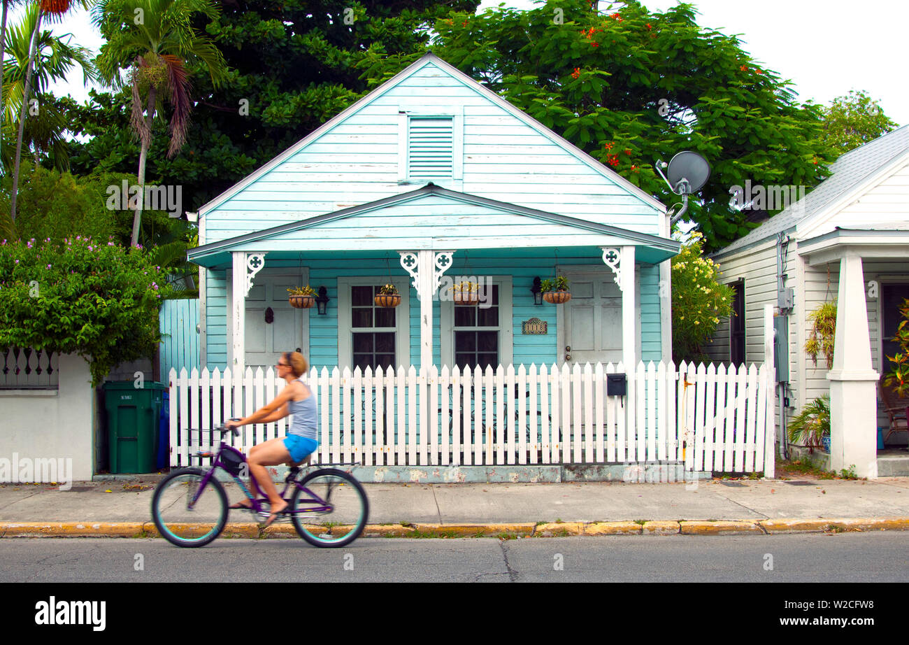 Florida, Florida Keys, Key West, Conch House, US Route 1 Stock Photo