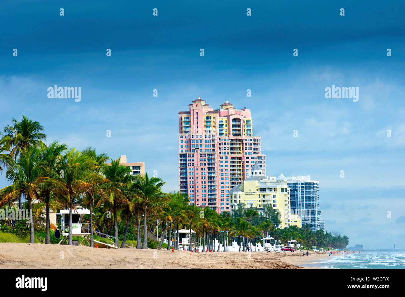 Florida, Fort Lauderdale, Beach Stock Photo