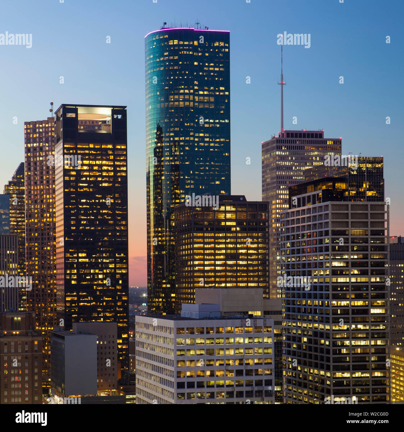 Houston skylines hi-res stock photography and images - Alamy