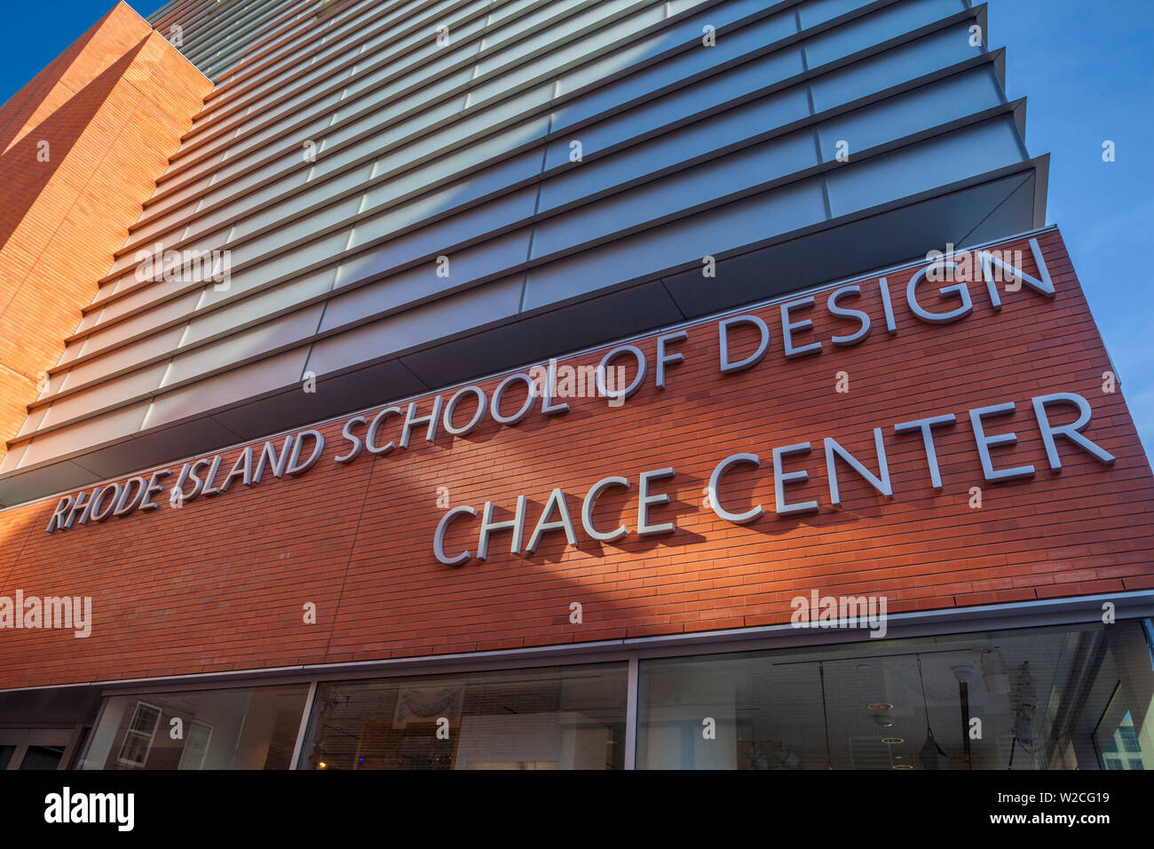 USA, Rhode Island, Providence, Rhode Island School of Design, RISD, Chace Center Stock Photo