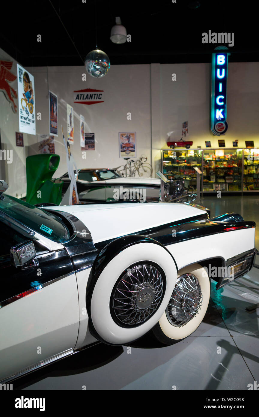 USA, Pennsylvania, Hershey, AACA Auto Museum, 1970s era custom Cadillac Eldorado Stock Photo