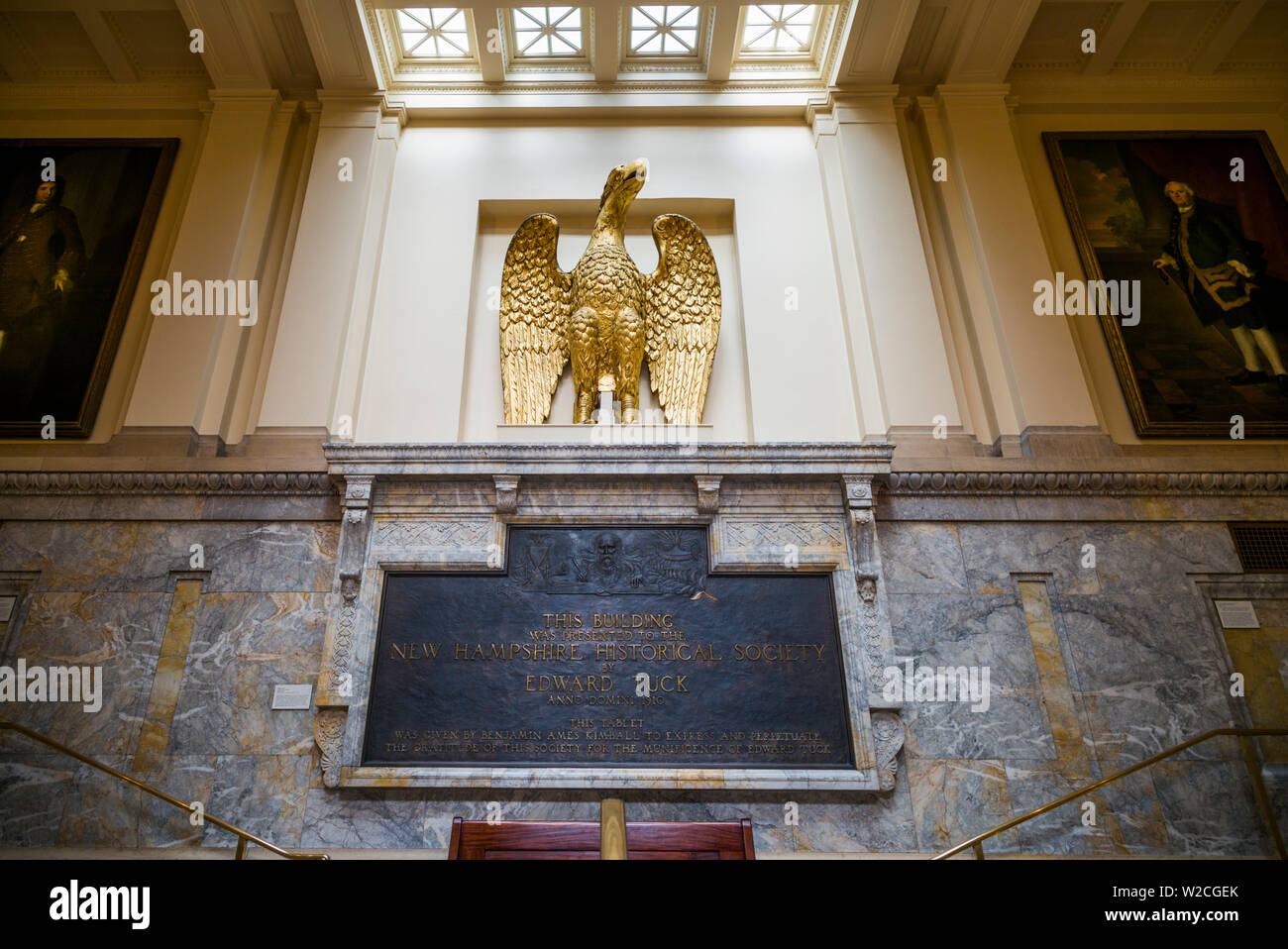New hampshire state historical society museum hires stock photography