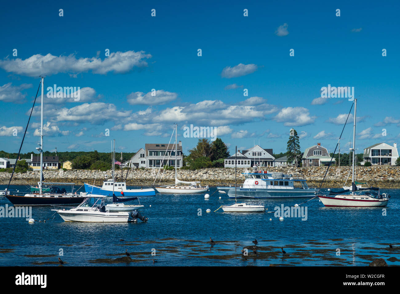 USA, New Hampshire, Rye, Rye Harbor Stock Photo Alamy