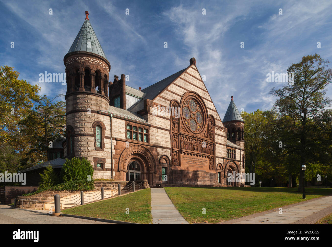 USA, New Jersey, Princeton, Princeton University, Richardson Auditorium Stock Photo