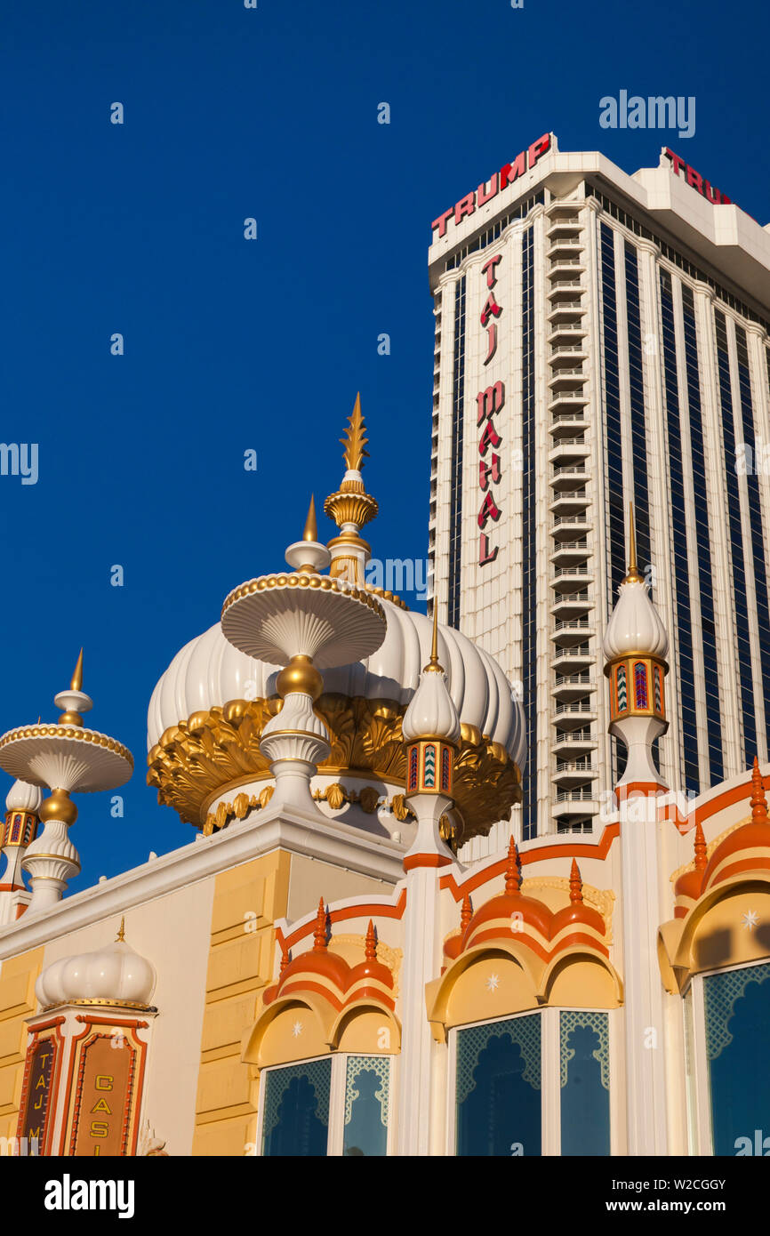 Vista De Peão De Trump Taj Mahal Hotel Atlantic City. Foto de Stock  Editorial - Imagem de bonito, dinastia: 197608718