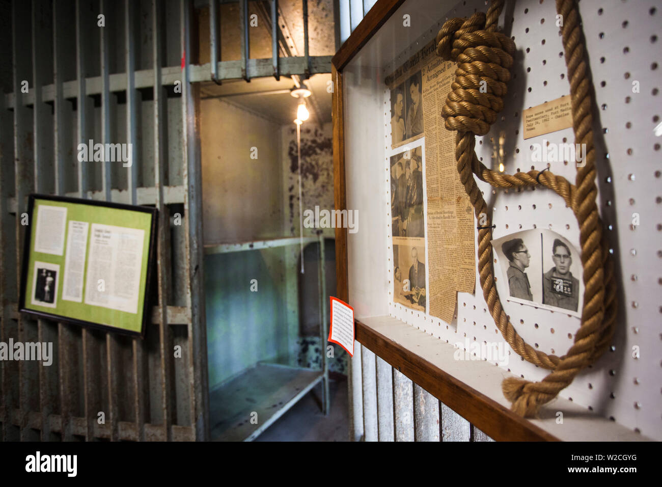 USA, Iowa, Council Bluffs, Historic Pottawattamie County Jail, 1885