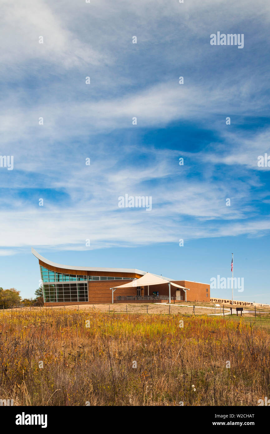 USA, Nebraska, Beatrice, Homestead National Monument of America, Heritage Center Stock Photo