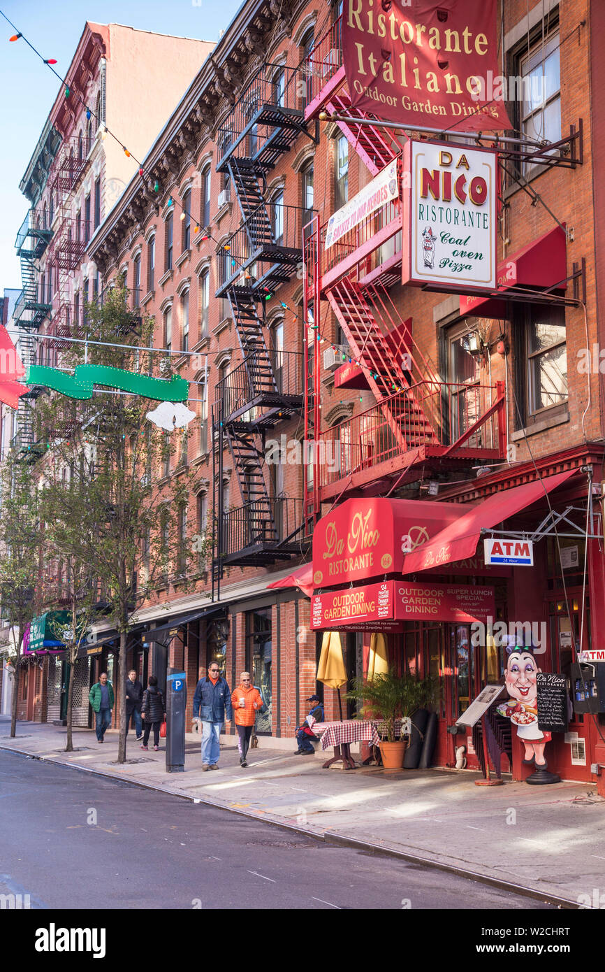 Little Italy, Manhattan, New York City, New York, USA Stock Photo