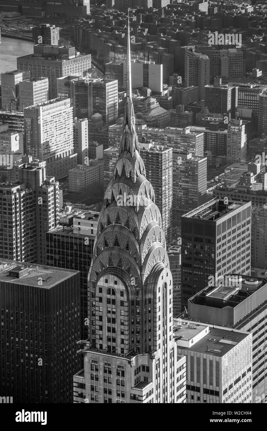Chrysler Building, Midtown Manhattan, New York City, New York, USA Stock Photo