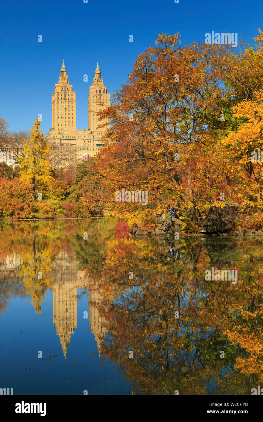 USA, New York City, Manhattan, Central Park Stock Photo