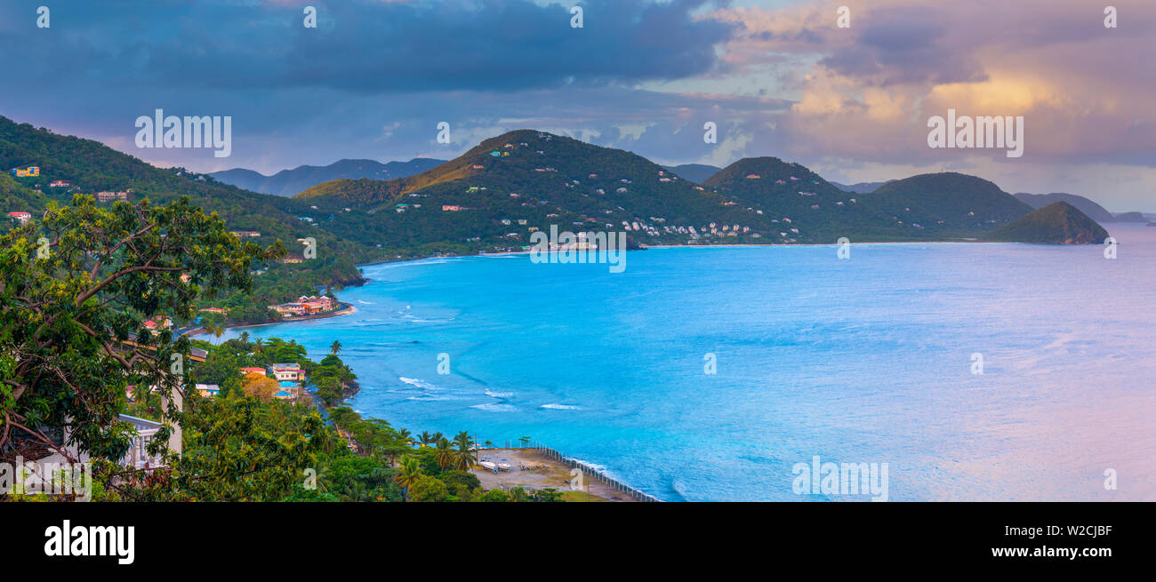 Caribbean, British Virgin Islands, Tortola, Great Carot Bay Stock Photo