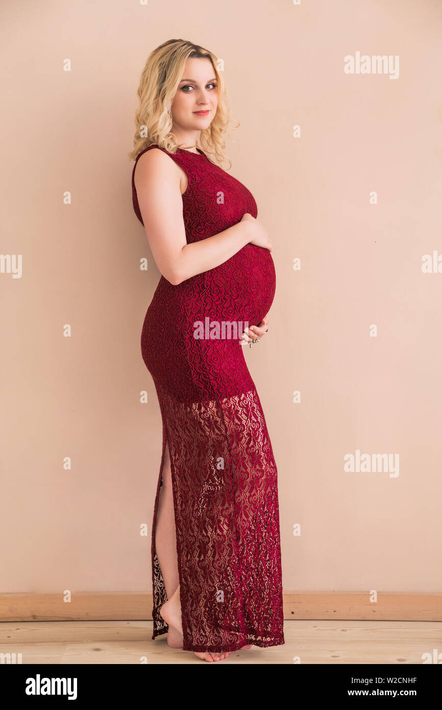 burgundy and peach dress The Scarlette Dress in Peach Tapestry 12 / Peach Tapestry
