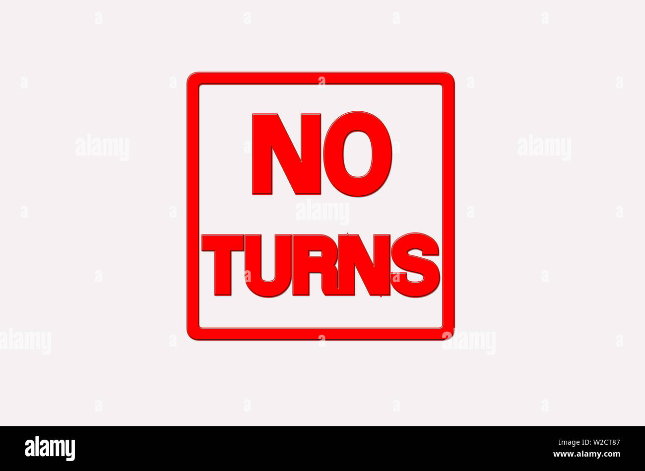 This Sign this is road sign for people Stock Photo - Alamy
