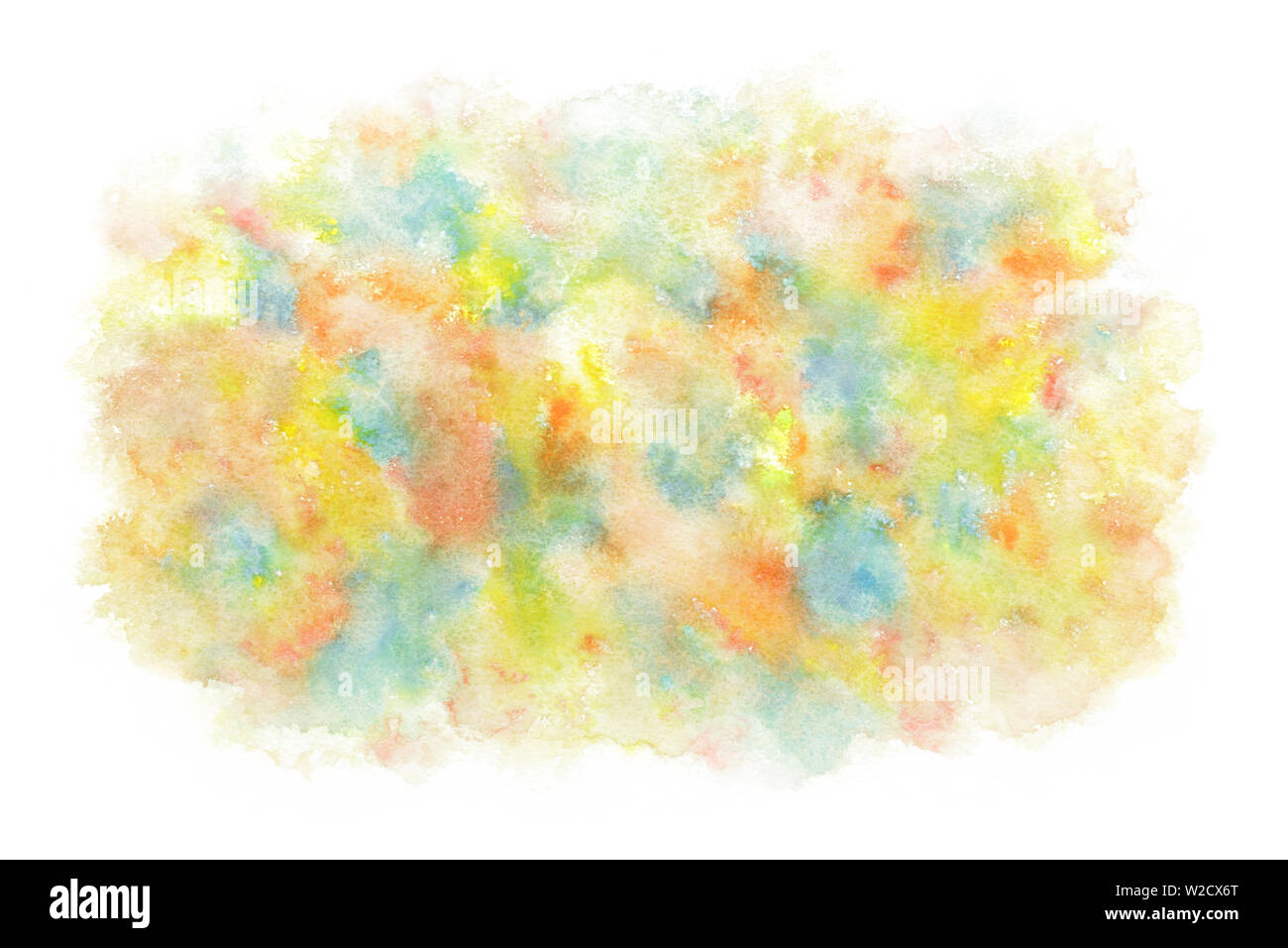 Multi Colored Paint Abstract Or Natural Vintage Watercolor Texture Background Stock Photo Alamy