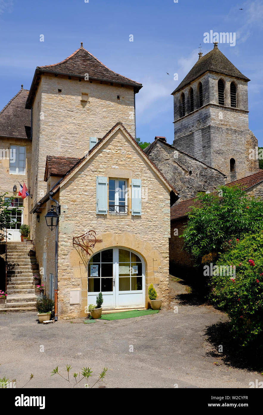 Lherm, lot valley, france Stock Photo Alamy