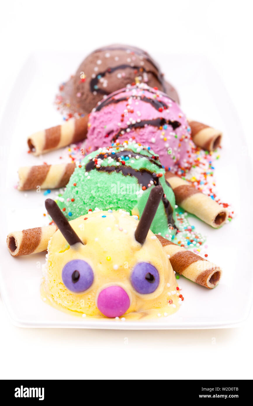 ice cream sundae kids ice cream sundae " The ice cream caterpillar
