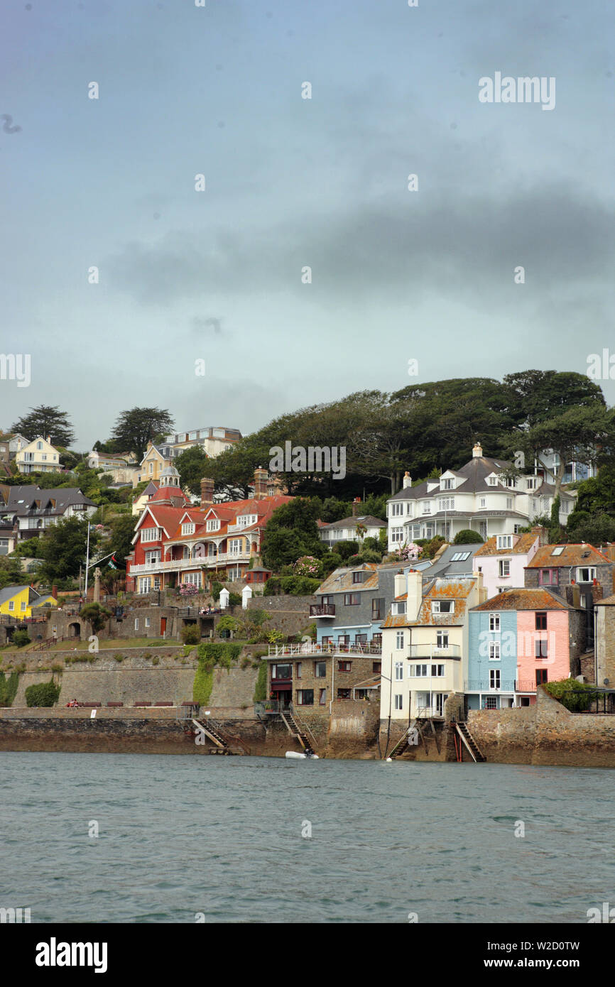 waterfront houses with their feet in the water