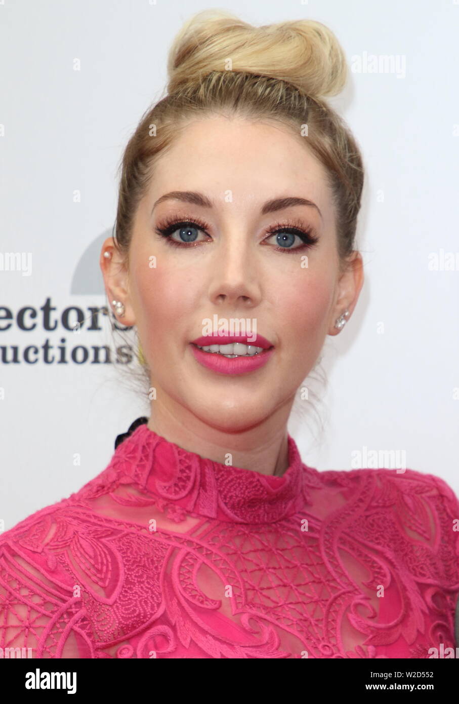 Katherine Ryan attends a South Bank Sky Arts Awards at the Savoy