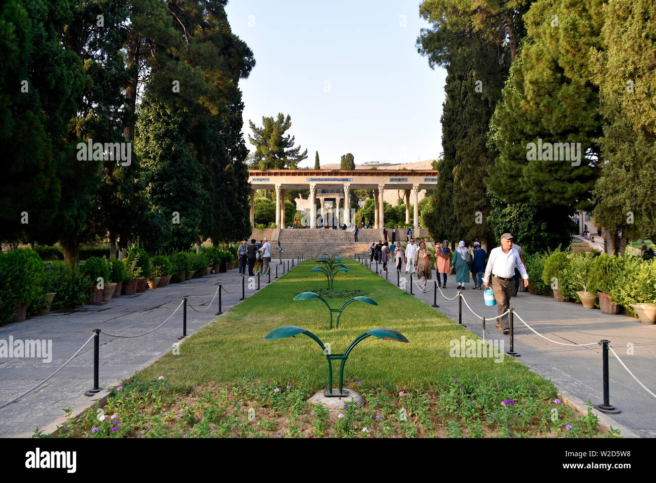 Tomb of Hafez (Hafezieh), Shiraz, Fars Province, Iran, June 22, 2019 ...