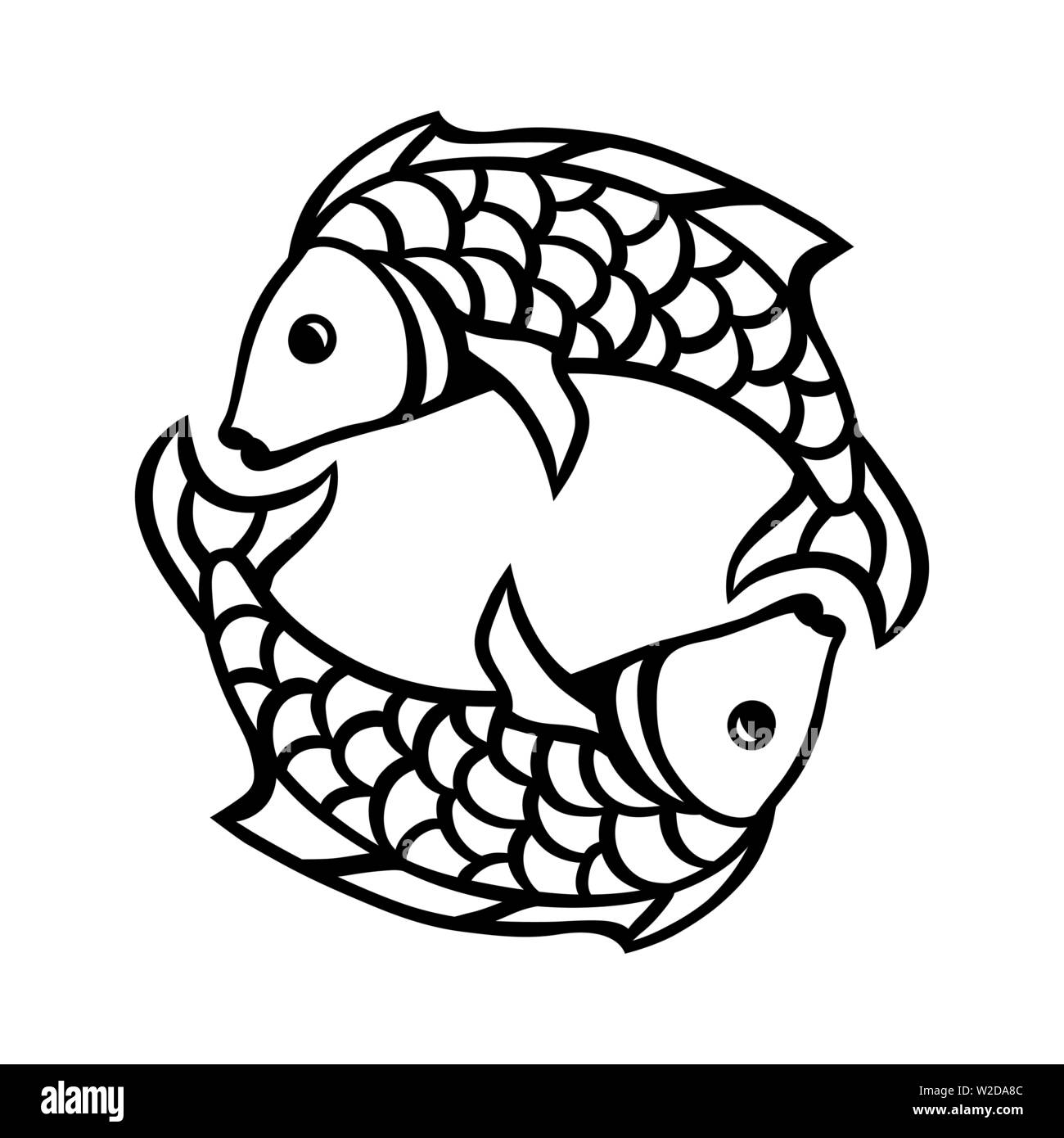 Pisces The Fish Zodiac Sign | Sticker