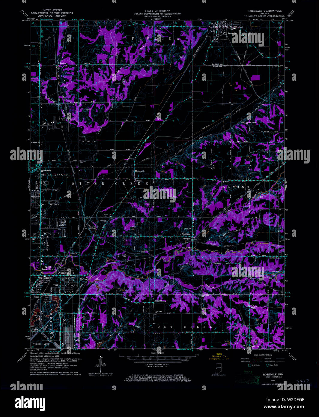 Rosedale map hires stock photography and images Alamy