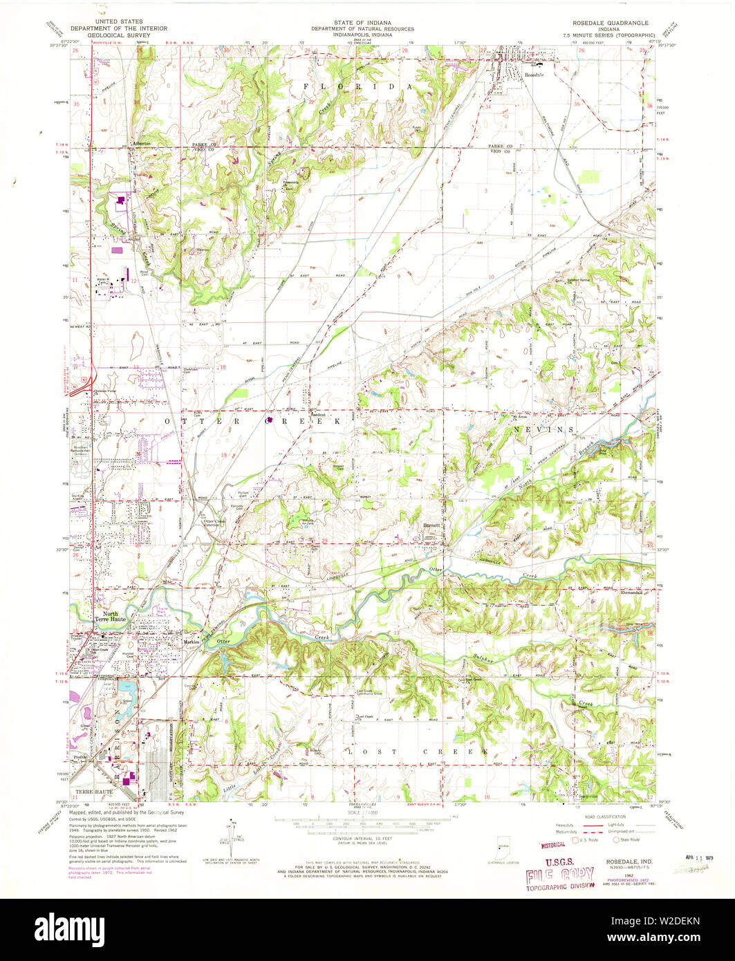 Rosedale map hires stock photography and images Alamy