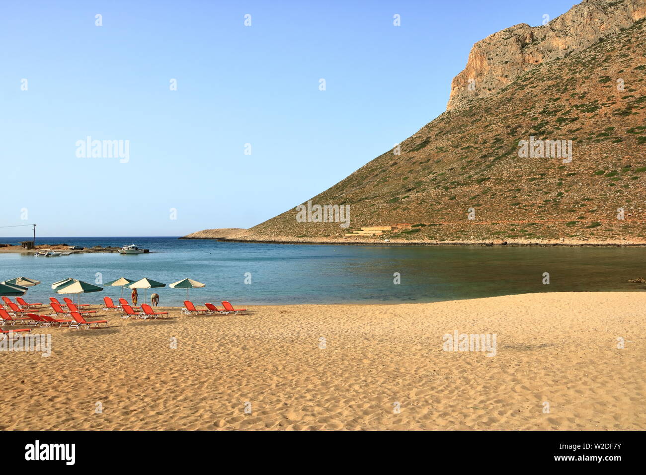 Stavros, Crete island / Greece May 27 2019 Photo from the famous