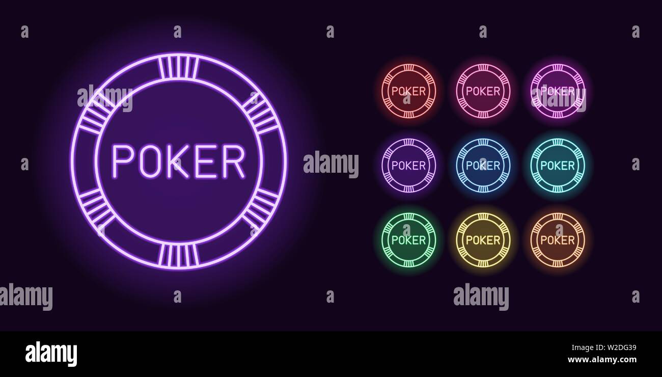 Neon chip Stock Vector Images - Alamy