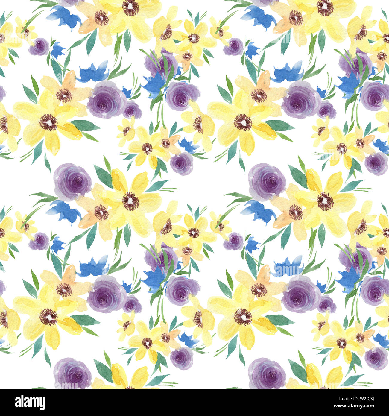 Peony floral botanical flowers. Watercolor background illustration set