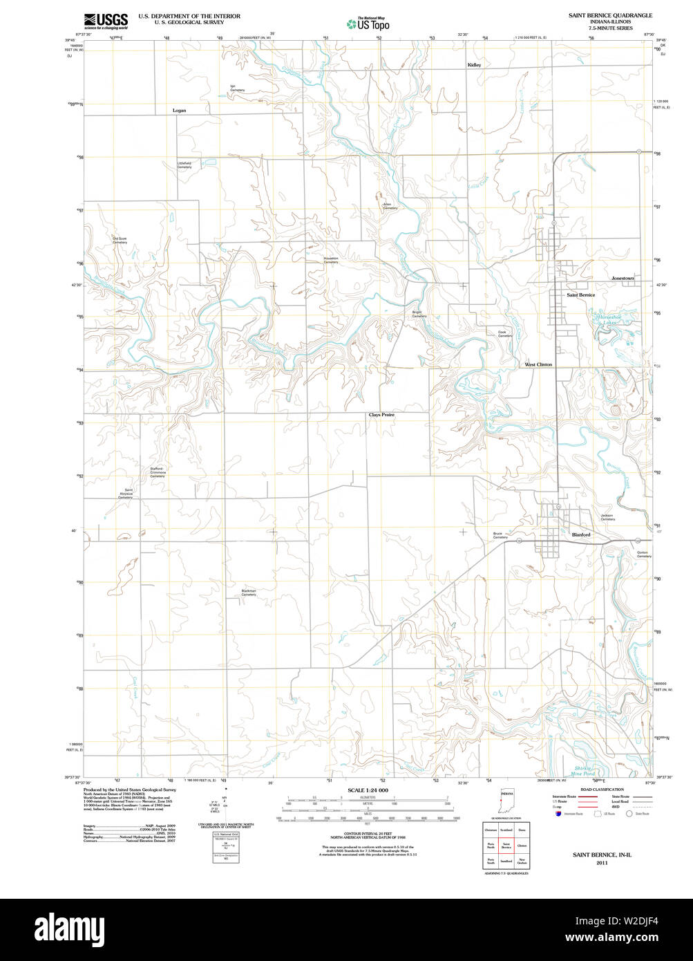 Saint bernice hires stock photography and images Alamy