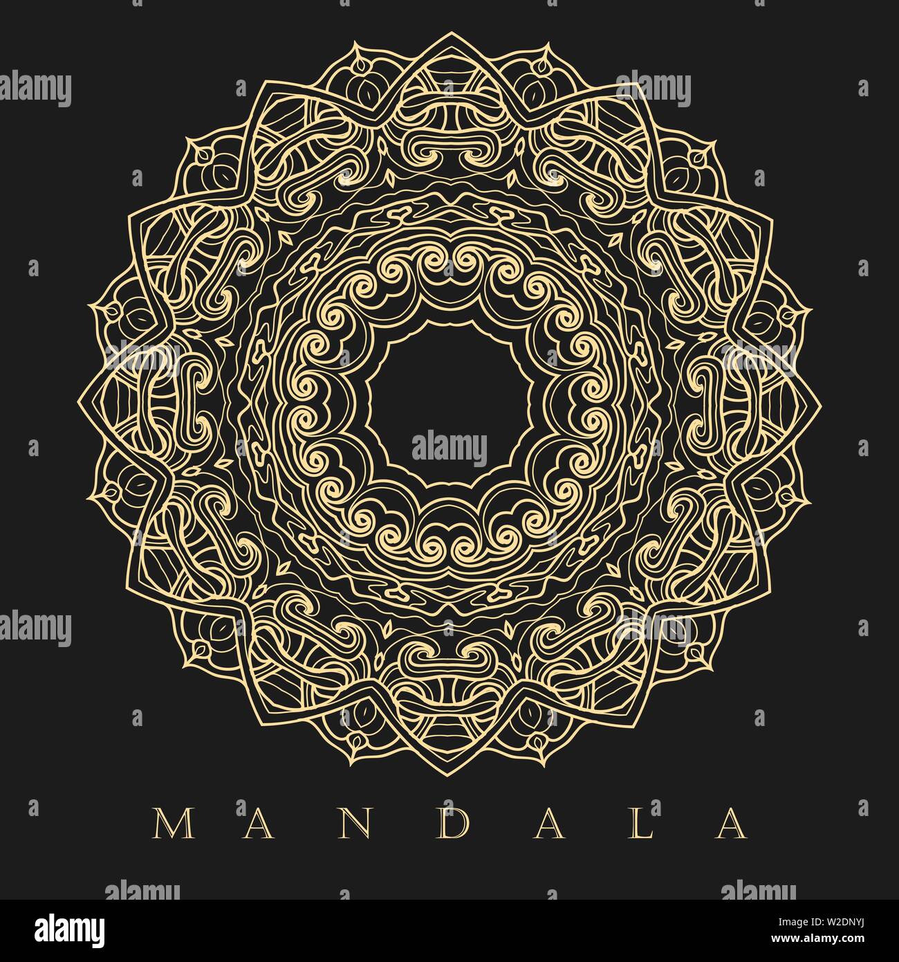 Mandala vector vectors hi-res stock photography and images - Alamy