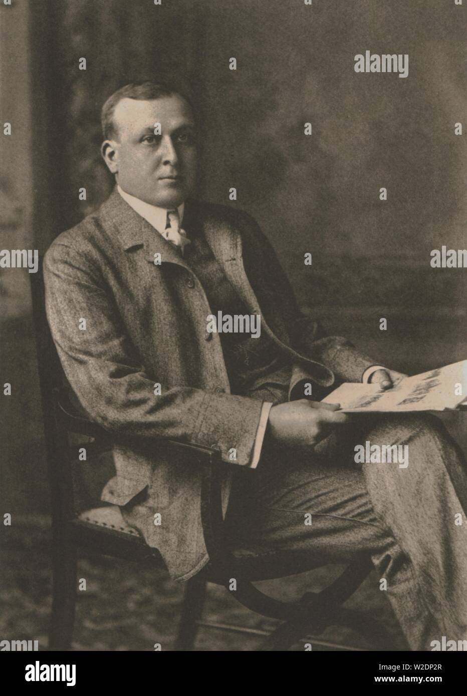 Mr C E Howard, 1911. Creator: Unknown. Stock Photo