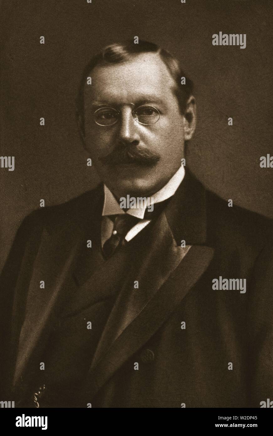 Mr F S Watts, 1911. Creator: Unknown. Stock Photo