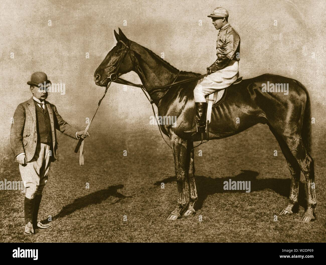 Prince Hatzfeldt and Ascetic's Silver, 1911. Creator: Unknown. Stock Photo