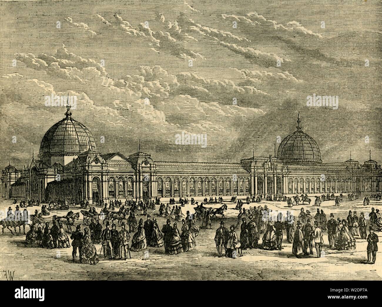 'The International Exhibition of 1862', (c1876). Creator: Unknown. Stock Photo