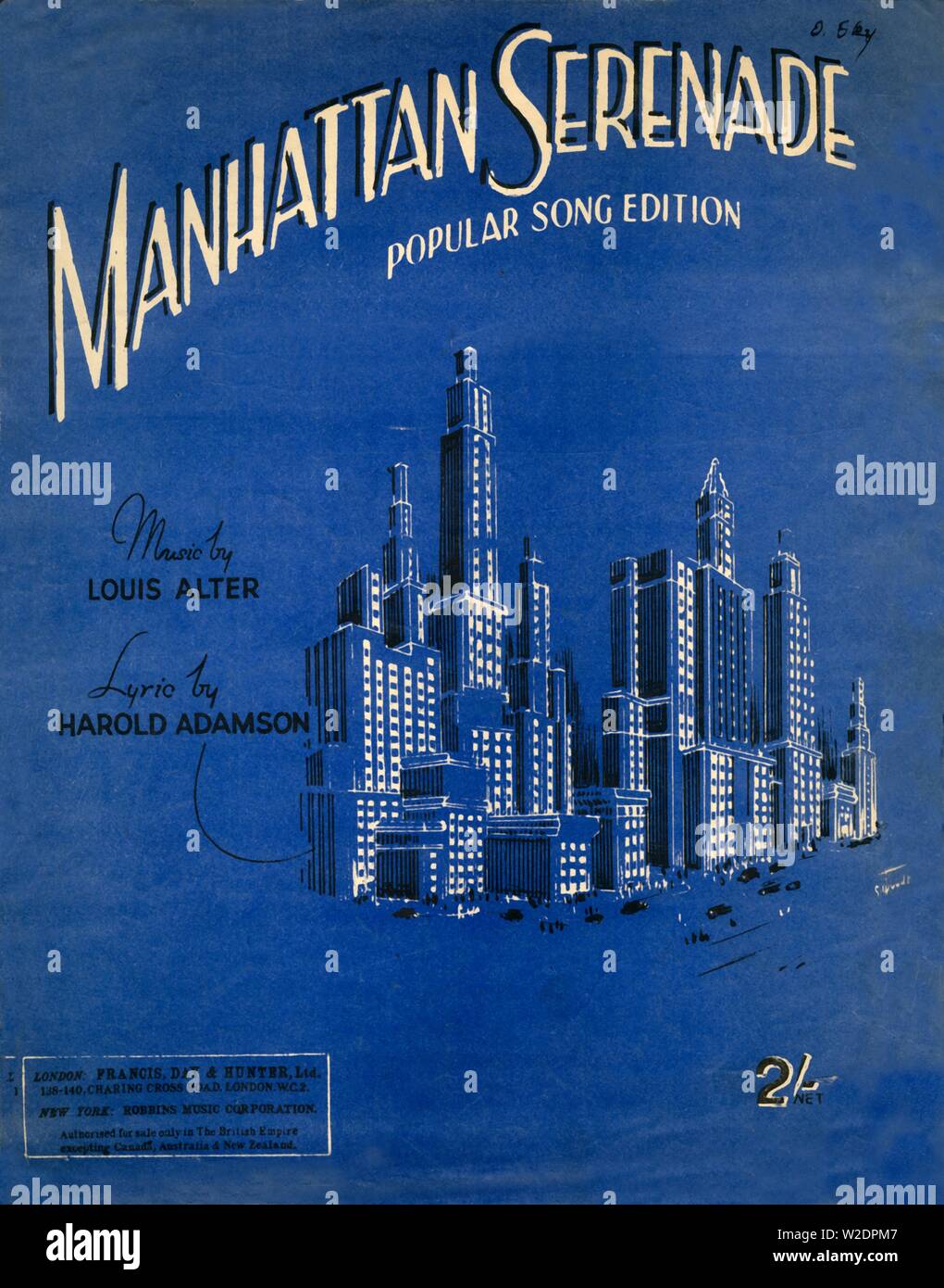 1940s new york city skyline hires stock photography and images Alamy