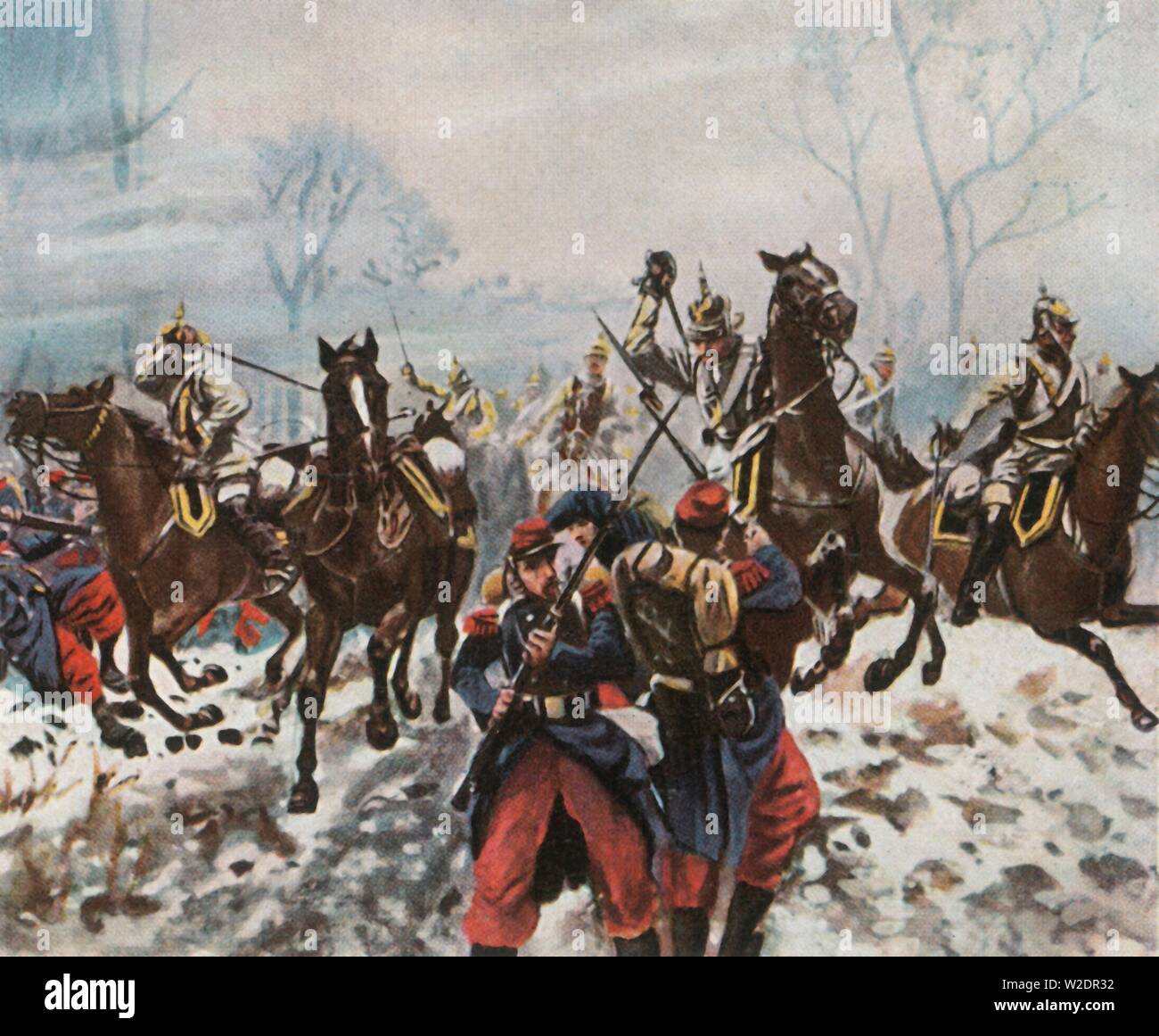 Charge of prussian cuirassiers hi-res stock photography and images - Alamy