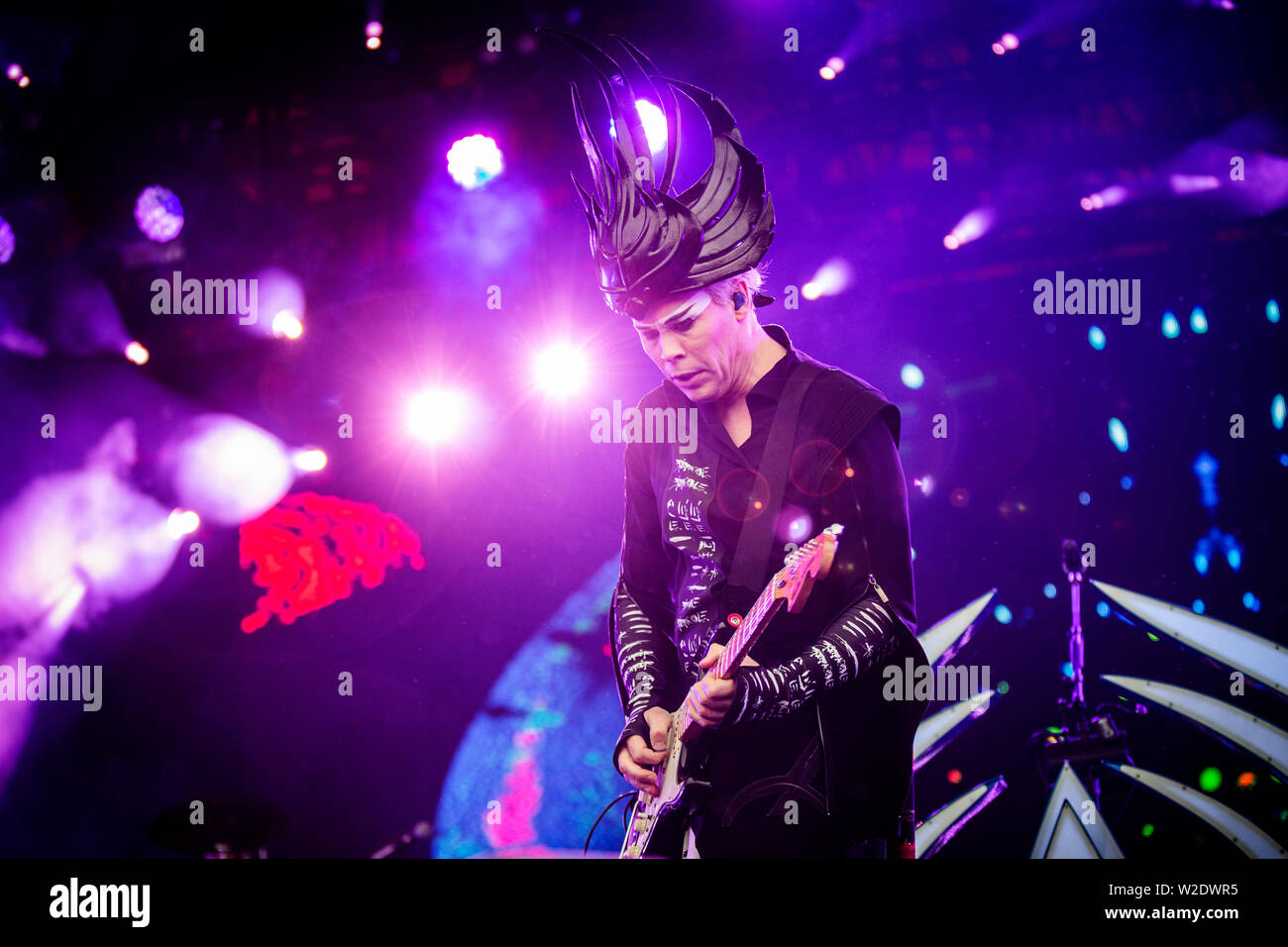 Roskilde, Denmark. July 04th, 2019. The Australian electronic music duo