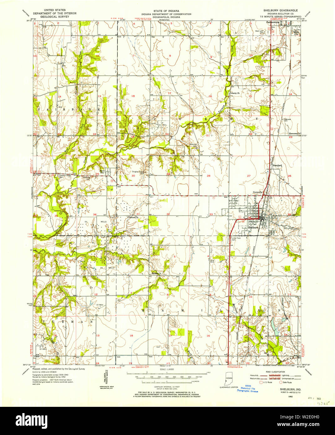 Shelburn indiana hires stock photography and images Alamy