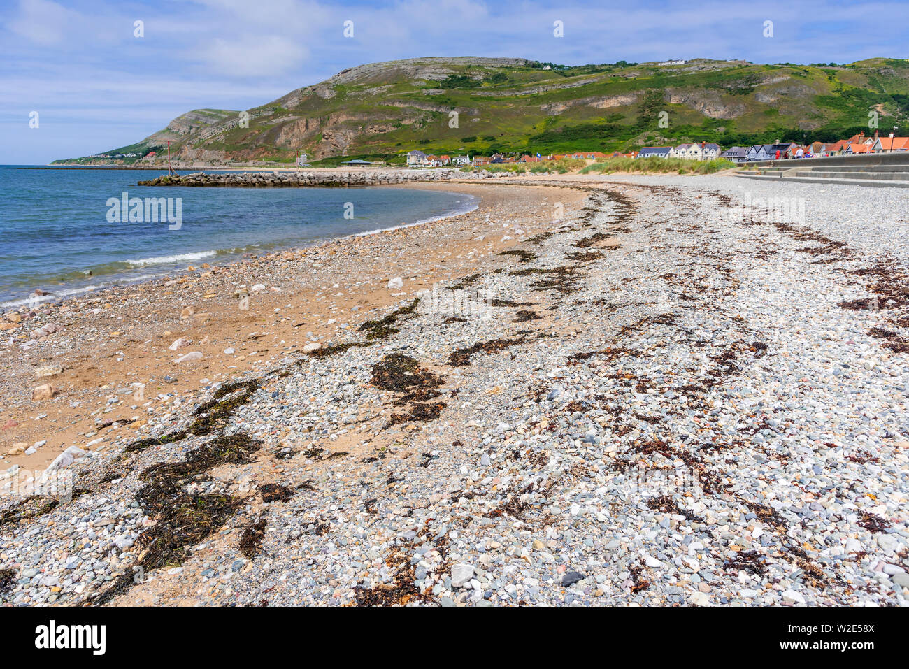 Llandudno West shore North Wales Stock Photo Alamy