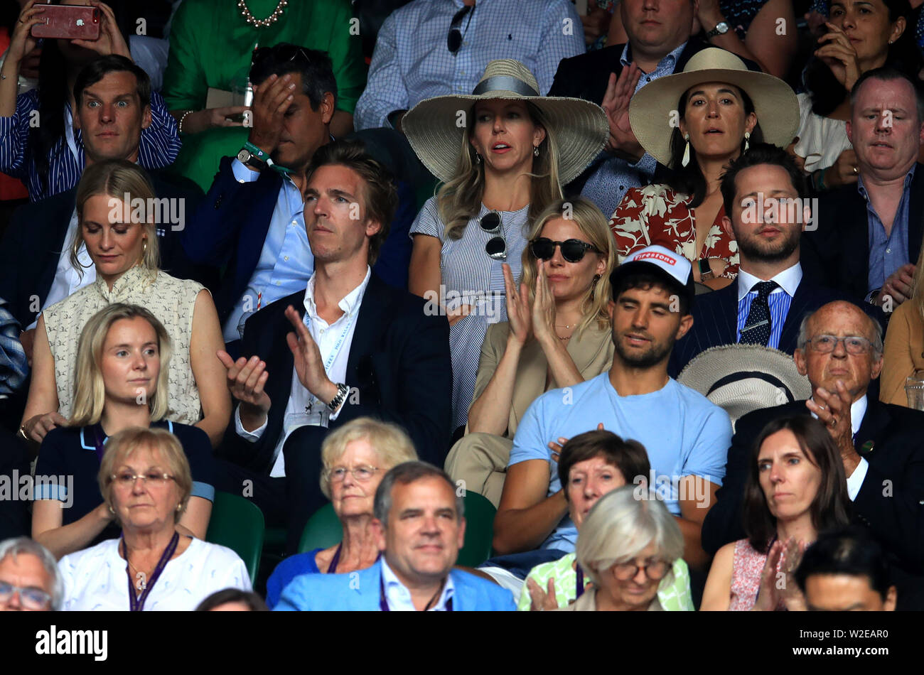 Poppy Delevingne and James Cook (left) with Derek Blasberg and Sienna