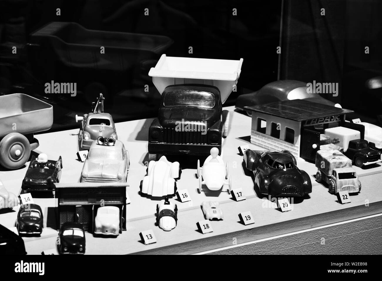 Toys cars Black and White Stock Photos & Images - Alamy