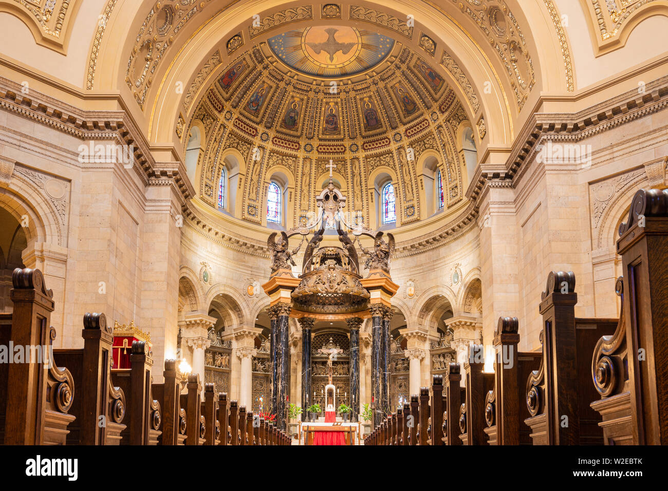 Saint Paul Minnesota Usa June 29 2019 Interior View Of