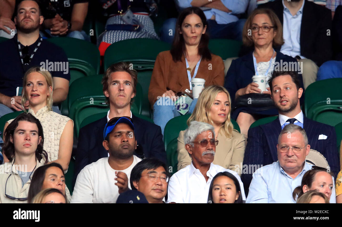 Poppy Delevingne and James Cook with Derek Blasberg and Sienna Miller